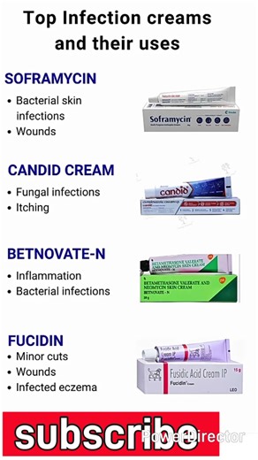 Top infection cream and their uses