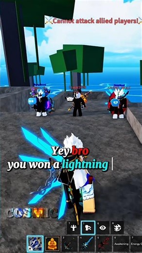 Lightning fruit Giveaway ⚡ #roblox #bloxfruits