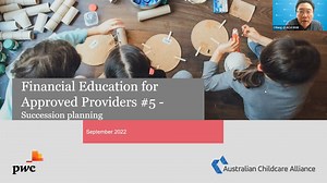 Quickies - Succession Planning for Approved Providers (5 Sep 2022)