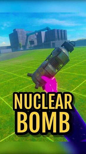 Exploding the BoneLab with a Nuclear Granade in VR Game