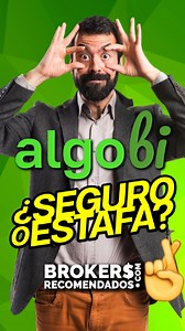 ¿Algobi es un broker confiable? 😯 ¡En este breve video analizamos lo más importante de esta empresa de inversiones online! ¿Podemos confiar? Aquí puedes revisar las actualizaciones más recientes sobre esta empresa y también comprobar los comentarios de los clientes de Algobi: 🔗 https://brokersrecomendados.com/algobi-opinion-comentarios-estafa/ En este video hacemos el análisis del broker conocido como Algobi y te comentamos si es o no una opción recomendable para invertir. 🤨 Luego de revisar 