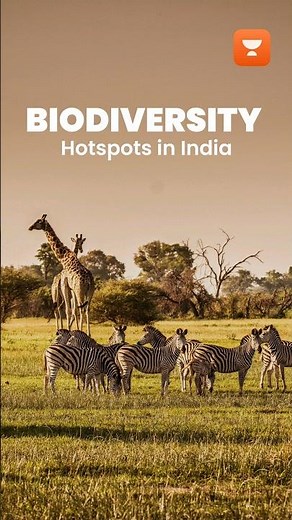 Which are the major biodiversity hotspots in India? # upsc #ias