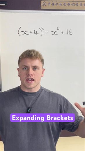 Expanding Double Brackers #maths #gcse #expanding #doublebrackets