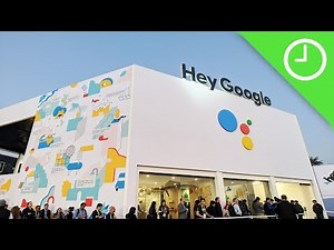 Touring Google's CES 2019 booth w/ the Assistant Ride