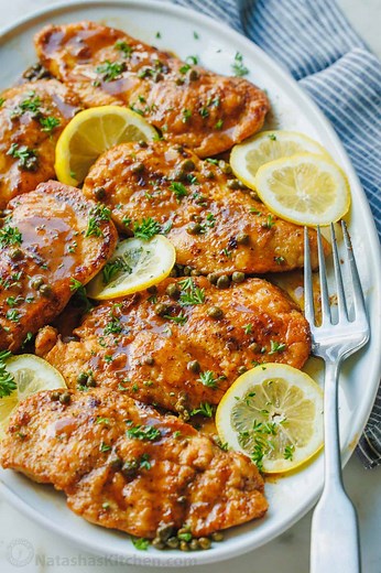 Chicken Piccata Recipe (VIDEO)