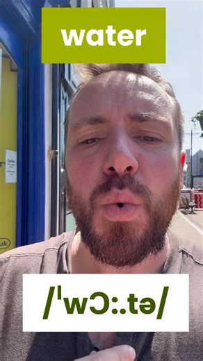 🇬🇧 Learn about the pronunciation of the word ‘water’ and learn about connected speech in a modern British RP accent! 🇬🇧🔍 Learn how to pronounce ‘water’ in British English. 🔶 Are you ready to improve your English fluency? Every day I teach English pronunciation in a British RP accent. I love helping people learn English, so if you want a lesson on anything, let me know. Perfect your British pronunciation on your way to English fluency! 🗣️📈 🌍💬 #englishlearning #learnenglish #learningengl