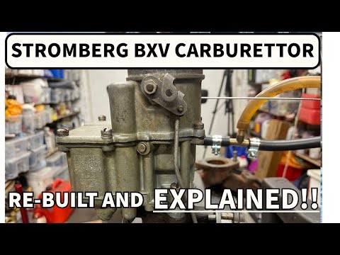 Stromberg BXV Carburettor - stripped, rebuilt and EXPLAINED!!!