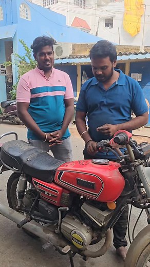 Rx100 Bike restoration work @rx100_king_1992 | Arul Bose