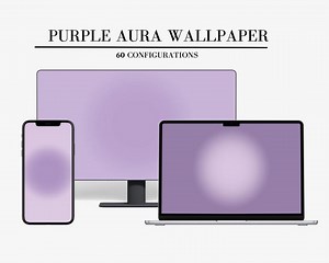 60 Purple Aura Wallpaper Bundle – Aesthetic Wallpapers for Macbook, Desktop, Laptop, Imac, iPhone & iPad | Soft Pastel Desktop Backgrounds | - Etsy Canada