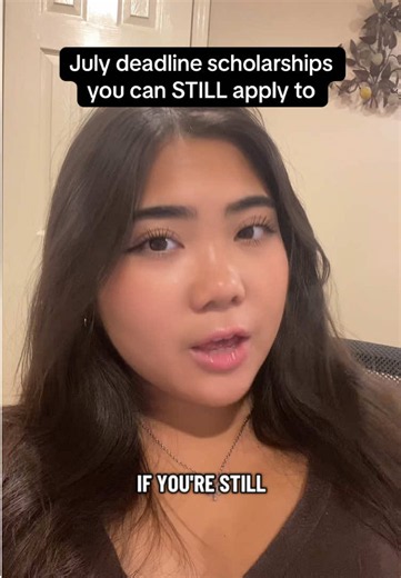 Summer may be half over but there is STILL time. So don’t waste any more time and apply to these scholarships now! #collegeadmissions #risingsenior #classof2027 #scholarships #college