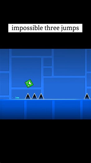 geometrydash_pro on Instagram: "impossible three jumps 🤖🔥 #geometrydash #geometrydashpro #geometrydashchallenge #gdcommunity #gdfunny"