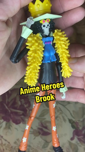 Anime Heroes BROOK! #brook #onepiece #actionfigures #toys #actionfigure #strawhats #strawhatpirates #newtoys #anime #manga #bandai
