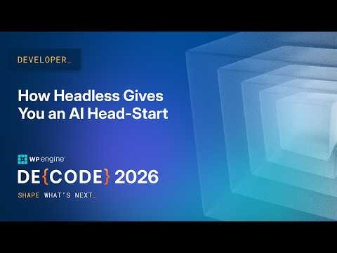 How Headless Gives You an AI Head-Start​​