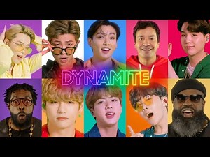 BTS' New Take On 'Dynamite' Feat. Jimmy Fallon And The Roots Is A Whole Lotta Fun