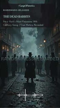The Rise of the Dead Rabbits Gang in 1800s New York! 🐇🔥 #DeadRabbits #NYChistory #Gangs