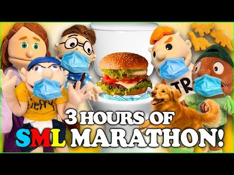 SML Movie : Jeffy Hamburger Halloween ! 3 Hours Of SML Marathon | Funniest Videos Jeffy