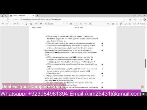Quiz 7a - SIMnet | COURSE NAME CGS 2518 | 2025 Spring Armstrong