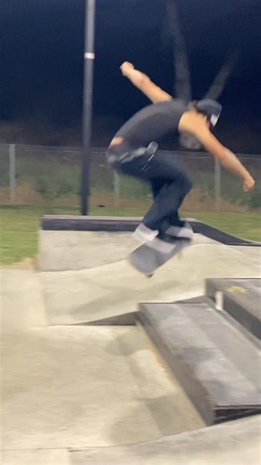 Back 2 back clips off the 3 stair!