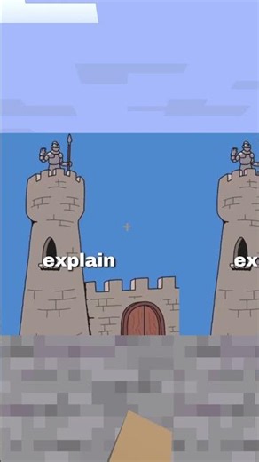 Defending Medieval England against the plague (03mania) #minecraft #animation