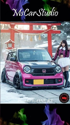 Honda N-ONE RS Lowdown Custom JDM #honda #none #jdm #newyear #hondanone #ai