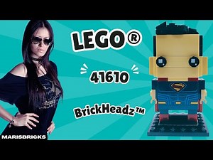 Superman LEGO 41610 | Justice League | Stop Motion Build | LEGO BrickHeadz