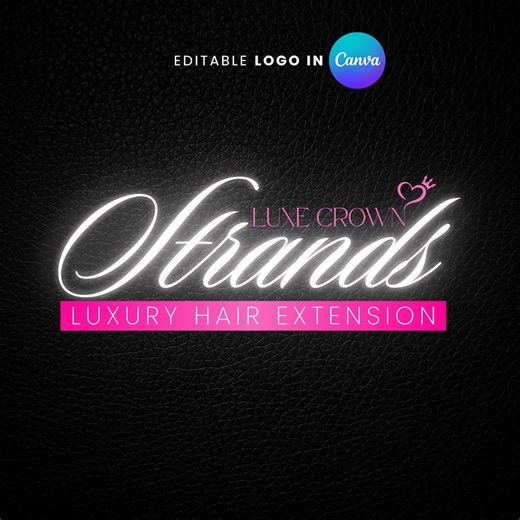 Customizable Hair Logo Designs for Beauty Salons, Nail Techs, and Hairstylists - Elevate Your Brand Today! - Etsy