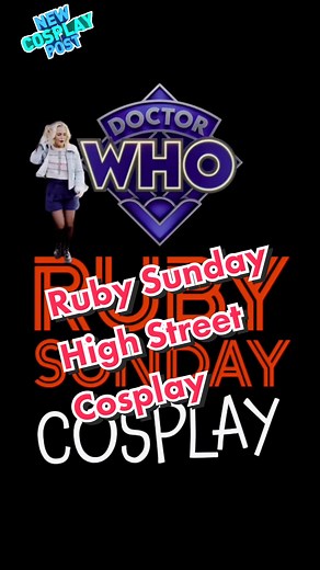 Create your own Sunday Girl look ready for the new series with this Ruby Sunday cosplay kit #blondie #rubysunday #sundaygirl #doctorwho #15thdoctor #cosplay #costume #retail #milliegibson #ncutigatwa