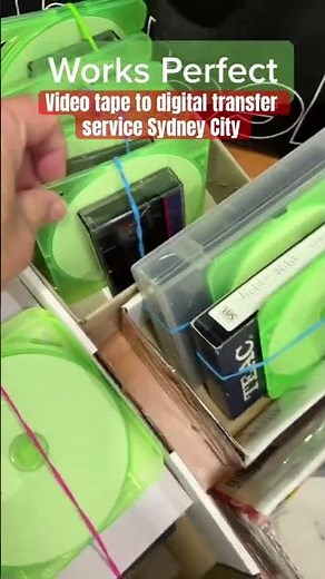 Video tape to digital transfer service Sydney City Works Perfect. Convert VHS, MiniDV, Hi8, BetaMax