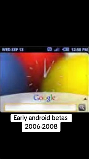 Early Android versions #android #fyp #viral #techtok #nichetok | beta