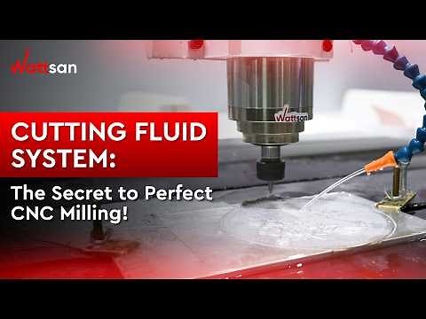 WHY you NEED a CUTTING FLUID SYSTEM for CNC ROUTERS | Wattsan M1 1313