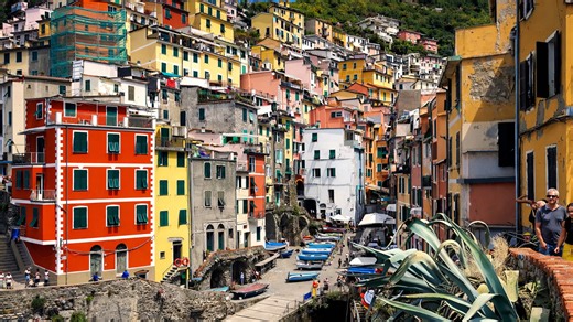 イタリア・チンクエテッレ リグリア海岸の絶景と美しい村々（4K）
