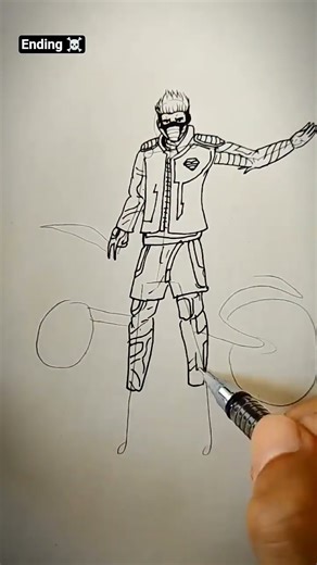 Cobra bundle ☠️ Speed Drawing StickMan FF😳#shorts #drawing #freefire #garenafreefire #cobra #bundle