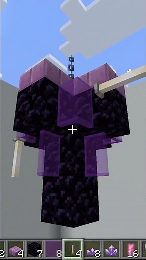 Kristall Kronleuchter in Minecraft#minecraft #mctutorial #gaming #minecraftshorts #minecraftbuilding