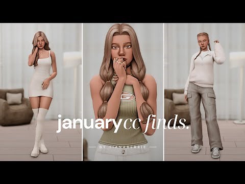 january cc finds 2024 | sims 4 contenido personalizado haul + cc links