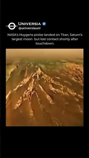 NASA’s Huygens Probe Landed on Titan… Then Went Silent 🛰️🟠
