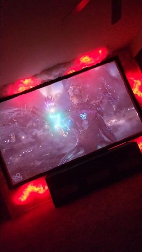 Really easy and fun Led strip set up for more enjoyable movie nights