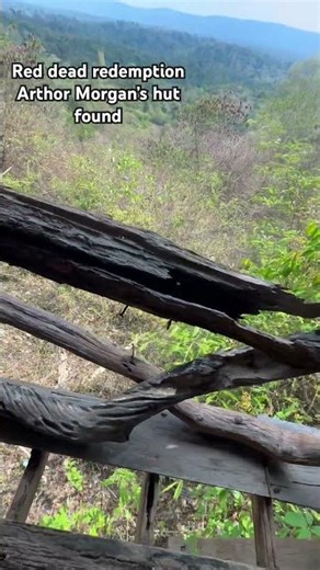 Red dead redemption: Arthur Morgan’s house found in real. #reddeadredemption #viral #travel #ps4