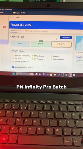 Is PW Infinity Pro Worth It? 🤔 Honest Review + Reality Check #jee #pw #jee2027 #neet #shorts
