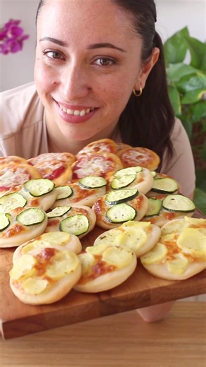 PIZZETTE DA BUFFET senza lievitazione 🍕❤️