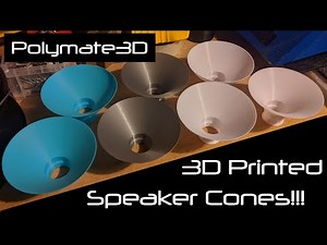 Test Cone Platform - PLA vs PETG vs ABS - Cones & Z Axis Stiffness