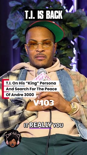 T.I. announced that his final album will be called “Kill The King,” and while talking about it with me, he delves into some of the consequences of self proclaiming himself the “King”and he talks about now wanting to live a life of peace very similar to that of Andre 3000. Remember, you can check out the full interview on our @V-103 The People’s Station YouTube page. #ti #hiphop ##atl #tiisback #v103atlanta