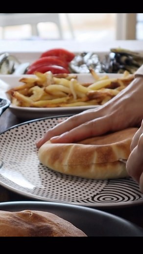 Chicken Doner Kebab with pita “gobit” bread 😍👌🏻 making chicken doner kebab at home! It is also known as shawarma or gyro. You can make from beef or chicken, it is easier to make at home then you think! Make sure to watch the full episode on YouTube for more details Famous Turkish street food doner kebab can be made from either beef or chicken. Today I am making it from chicken breast but you can also use breast and boneless thighs. We will prepare a chicken marinade sauce, marinade our chicke