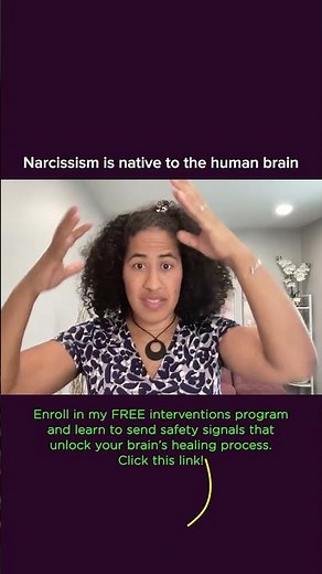 Narcissism is native to the human brain