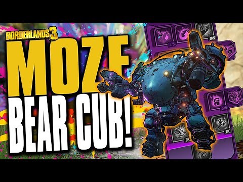 IRON CUB! - Breaking down the New MOZE Skill Tree - Arms Race DLC | Borderlands 3