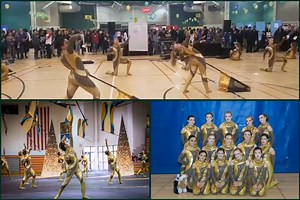 If you attended the recent Co-Curricular Fair you may have seen the Stevenson color guard perform, This group competes and performs as the color guard in the fall and as the winter guard this time of year. Recently, this team finished first out of 16 schools in the Scholastic A Division of the Winter Guard International St. Louis Regional competition in St. Charles, Mo. The varsity winter guard’s score of 85.130 was the highest among 30 schools at the regional and currently ranks in the top five