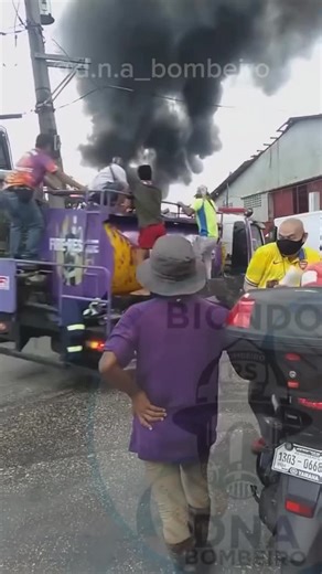 Scott Morton on Instagram: "Full Send Fuking get some! I love the way the crowd cheers. If you thought riding tailboard was bad ass, these foos are gangster! @d.n.a_bombeiro #sendit #firefighter"