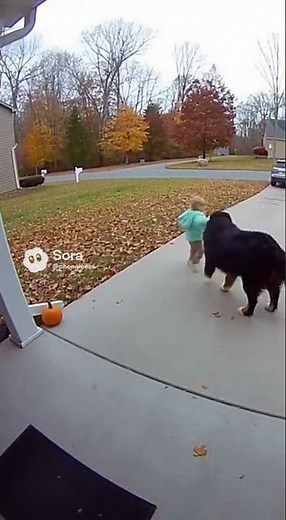 Heroic Dog Saves Baby From Danger