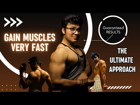 How to Gain Muscle Fast | 100% Real Natural Transformation Blueprint 2025 | Muscle Growth Guide