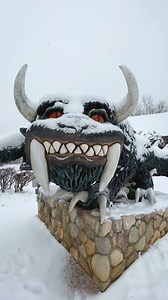 4K views · 124 reactions | Greetings from a snowy Hodag ❄️ #ExploreRhinelander #RhinelanderWI #LiveTheLegend | Explore Rhinelander | Facebook