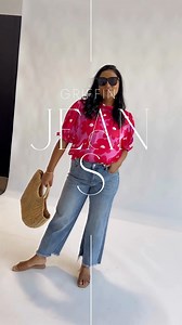 Styling options for your new favroite pair of jeans. https://holleygirl.com/products/freya-jeans?_pos=1&_psq=griffin&_ss=e&_v=1.0 | Holley Girl